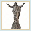Large outdoor religious statue mould bronze jesus statue for sale