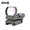 Aim-O Multi Reticle Red/Green Dot 4 Reticle Red Green Dot Sight Reflex Riflescope Optical with Rail mount
