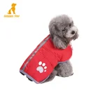 Amazon Hot Sale High Visibility Reflective Reversible Winter Warm Medium Dog Coat