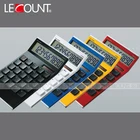 10 Digits Simple Design Novelty Tilted Screen Electronic Desktop Calculator with Computer Key