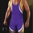 sublimation print cool dry wrestling singlets youth