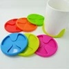 Anti-slip Silicone Wine Bottle Goblet Coasters Cup Mat And Lid