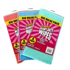 nonwoven wipe cloth for cleaning house, wash car, brushing shoes(viscose/polyster, tear-off)