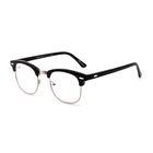 Stylish Oval Shape Reading Glasses Metal Frame with PC Temple