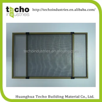 sliding window mosquito netting and new type folding fiberglass window mesh screen