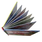 OEM cartoon book for children English kids boardbook printing