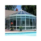 Decorative round roof window