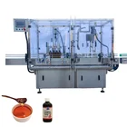 linear type syrup filling machine,trade assurance hot sale automatic maple syrup bottle filling machine