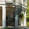 High End Residential Outdoor Stainless Steel spiral Stairs