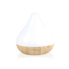 New Product 300ml Home Air Ultrasonic Humidifier Wood Aroma Essential Oil Diffuser