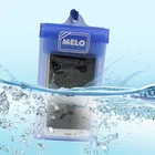 custom printed logo clear PVC swimming drift arm bag diving cell phone transparent waterproof bag