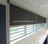 Automatic Window Shade With Blackout And Solar Fabric Auto Window Shade
