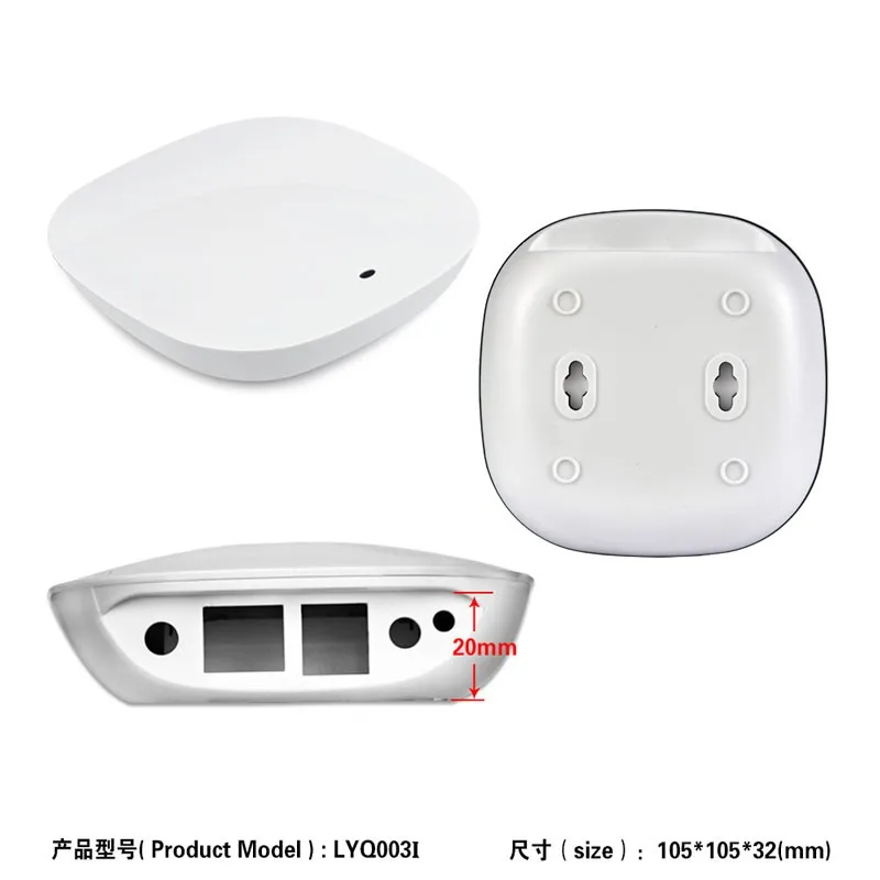 Shenzhen factory ZIGBEE smart home High Quality Plastic wireless WIFI speaker - ANKUX.COM