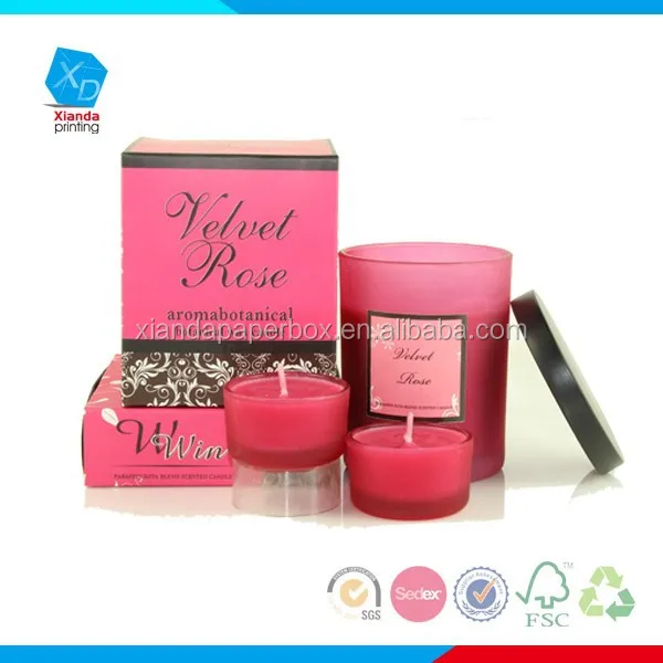 wedding candle gift box