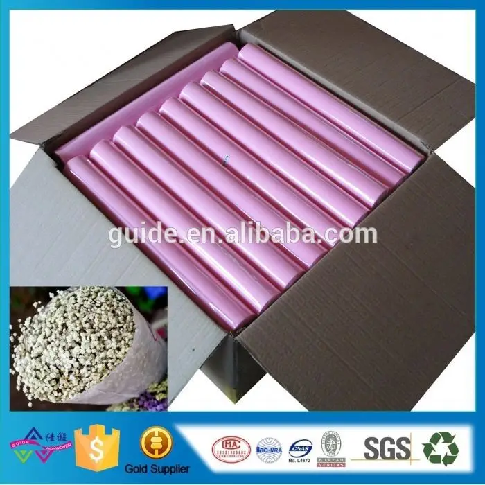 paper high quality non-woven tissue sheets flower gift wrap
