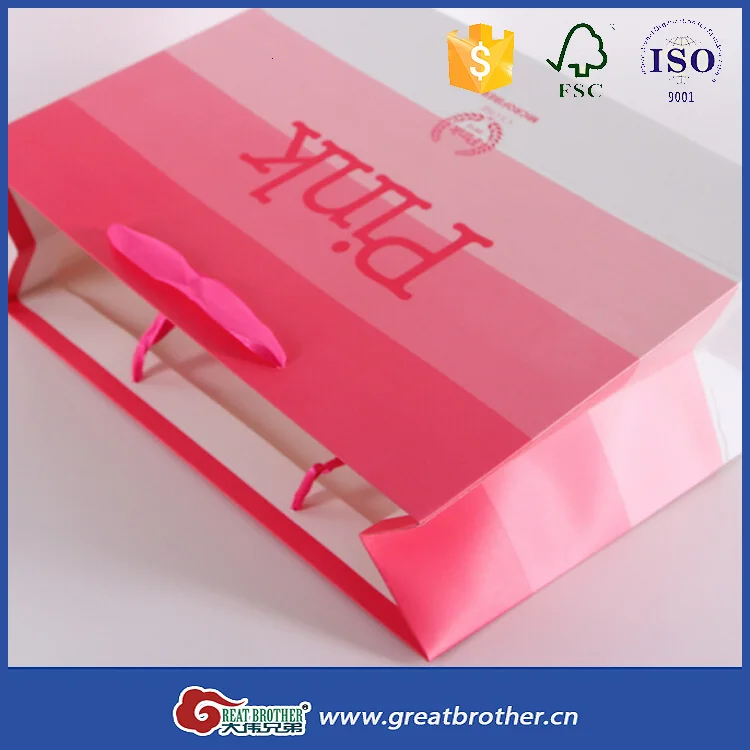 high quality valentines day gift packaging cute paper bag