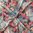 China Bulk Allover Flower Bohemian Lady Blouse Dress Lace Fabric