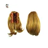 Short Wave Blonde Synthetic Hair Drawstring Ponytails HPC-2574
