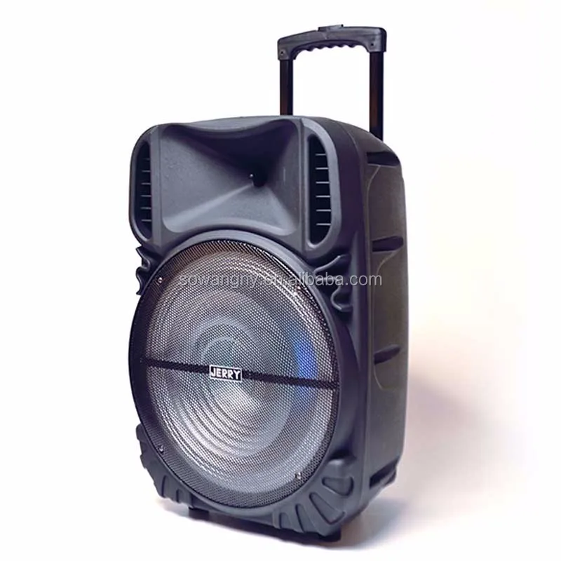 15 Inch Super Bass Karaoke Portable Trolley Speaker Buy Portable