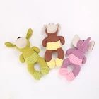 2019 New design Pet dog chewing Chirping toy animal shape in stock fast delivery dog toys