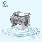 Limited flanged steam metal pipe fittings bellows expansion joint