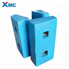 Casting wear parts impact crusher blow bars for Terex Pegson Trakpactor 1412
