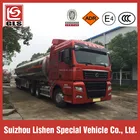 Sinotruk Howo Fuel Tank Truck Oil Tanker Semi Trailer Alluminum Truck Trailer 50000L Capacity
