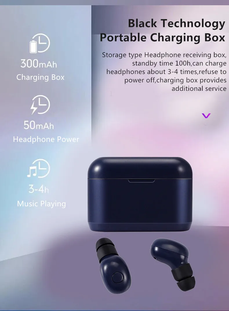 New Invention Mini Intelligence TWS Wireless Auriculares Bluetooth - ANKUX.COM