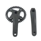 Ultralight Cycling 36T/38T rounded chain ring 6061 T6 Alloy crank E Bike Bicycle cranksets