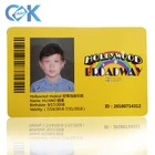 Customized design!credit card size pvc employee id card in promotion