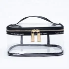 Hot Selling Travel Custom Makeup Organizer makeup bag cosmetic mini waterproof clear cosmetic bag