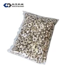 10mm self piercing single iron eyelet and grommet for semi-automatic eyelet machine