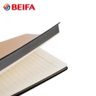 Beifa BBRN906 Office Business Gold Color A5 Soft PU Leather Cover Journal Planner Notebook