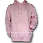 100% cotton,280gsm blank long sleeve hoodies with kangaroo