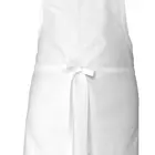 Poly-cotton 65/35 Chef Works White Basic Bib Apron Kitchen apron