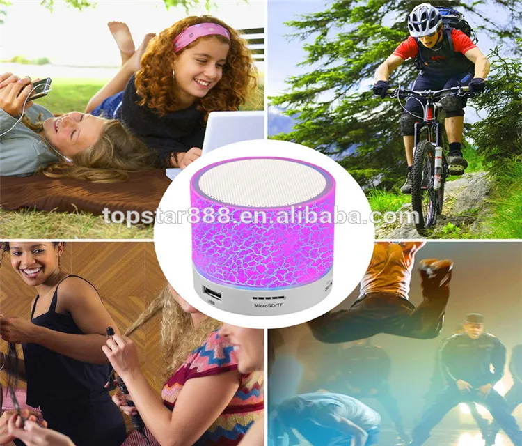 Wholesale LED Mini S10 Speakers Portable Wireless speaker bluetooth speaker - ANKUX.COM