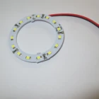 12V 3528 Car Light white color 60mm Angel Eyes 15 SMD LED Ring Car
