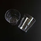 Drinking 6oz PS Disposable Clear Hard Plastic Cup