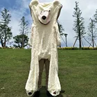MOQ 100PCS mixed sizes 60cm-200cm unstuffed plush animals teddy bears skins wholesale