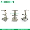 Dental Surgical Instruments Tool Cart / Dental Stainless Steel mobile cart