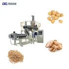 Texturized High Moisture Soya Chunk Protein Soy Meat Making Machine
