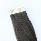 100% unprocessed wholesale virgin brazilian remy hair tape hair extensions