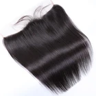 Wholesale Natural Color Double Drawn Raw Unprocessed Virgin Brazilian Human Hair 8-20 Inches Closure