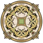 Floor Wall Tile Round Mosaic Waterjet Marble Design Floor Pattern Waterjet Medallion Tile