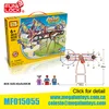 599pcs Knex-The twin wheel Educational toys High quality Plastic block