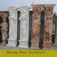 Large Size Marble Building Design Pillar
