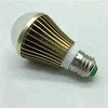 New design 5w led bulb e27 Gold Housing color LED Bulbs for Indoor Illumination