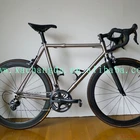 Customized Titanium Road Bike Frame High Quality Ti road bicycle frame with coupler XACD 700c Ti road bike frame