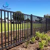 Professional factory decorative garden security wrought iron fence panels