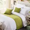Customized Waterproof king size bed runner bed runner set